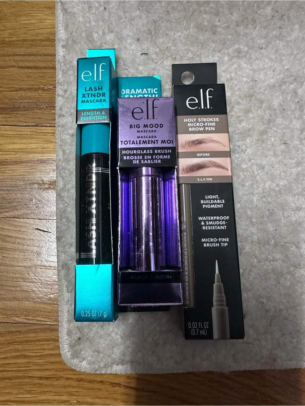 Cosmetics Black Mascara & Brow Pen Set - Black